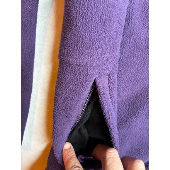 Duluth Trading Co Womens Purple Fleece Full Zip Hoodie Jacket 27503 Size S - Picture 6 of 11